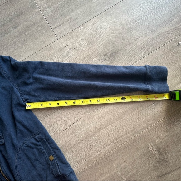 Lauren Jeans Co/Ralph Lauren - navy - full zip hoodie - size XS - Picture 3 of 5